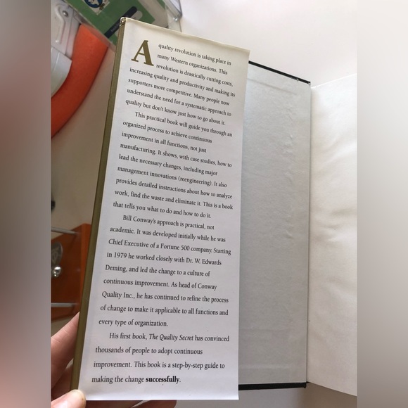 Winning the War on Waste by William Conway Hardback Book - Picture 3 of 7